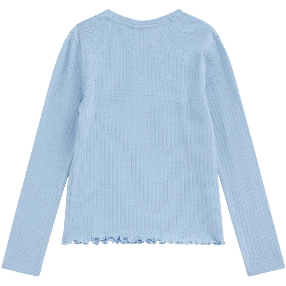 WE Fashion longsleeve lichtblauw, foto 3