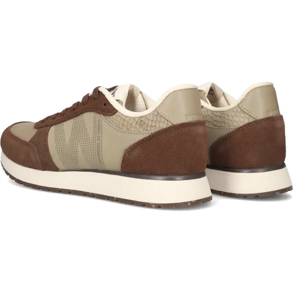 Woden Ronja leren sneakers bruin, foto 5