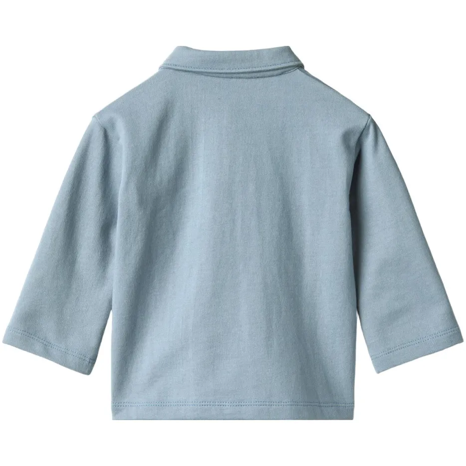 Wheat rechtvallende sweater - blauw, foto 2