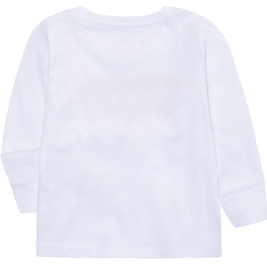 Levi's Kids Batwing babylongsleeve wit, foto 3