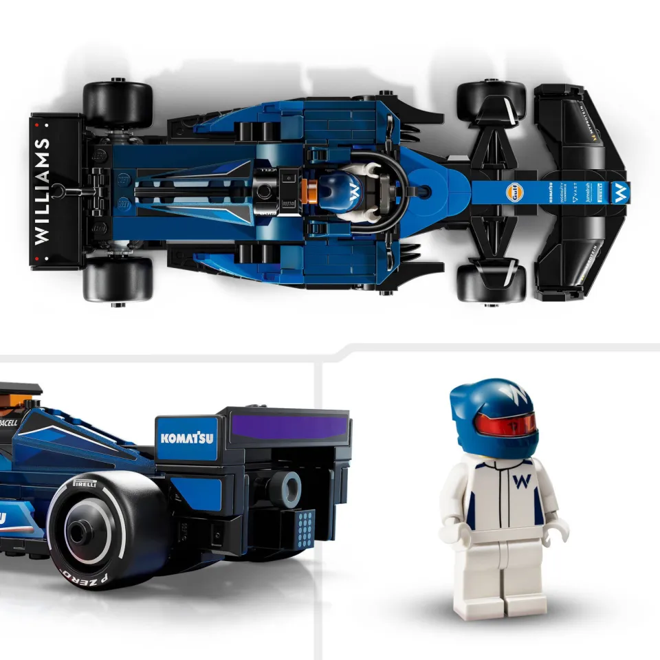 Lego Speed Champions Williams Racing FW46 F1® racewagen 77249, foto 3