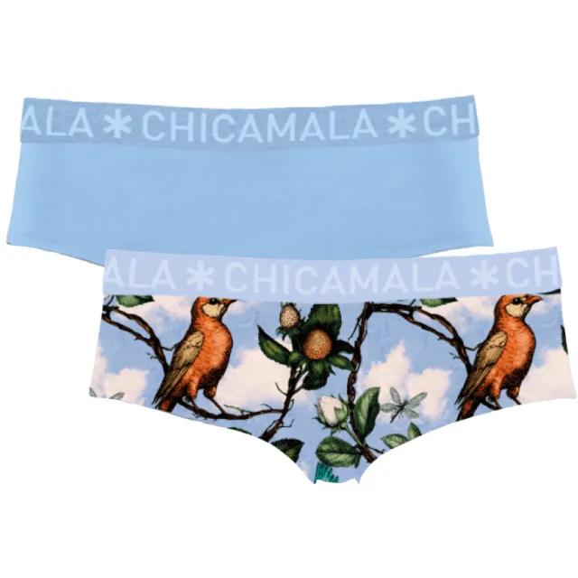 Muchachomalo Meisjes 2-pack Briefs Veelkleurig