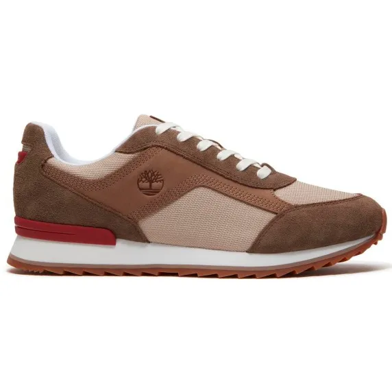 Timberland Scout Heights lage sneaker bruin