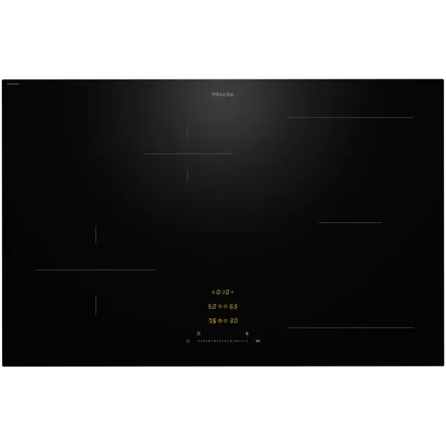 Miele KM 8482 FL Inductie kookplaat Zwart