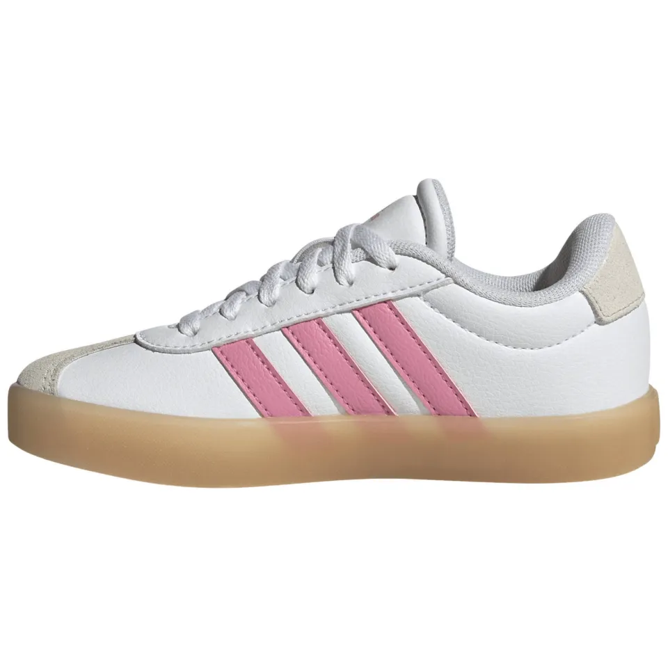 Adidas VL Court 3.0 lage sneakers wit/roze, foto 6