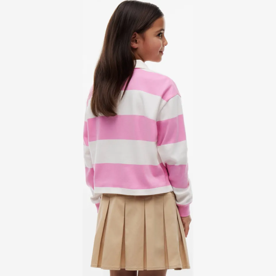 Tommy Hilfiger gestreepte polo - roze, foto 5