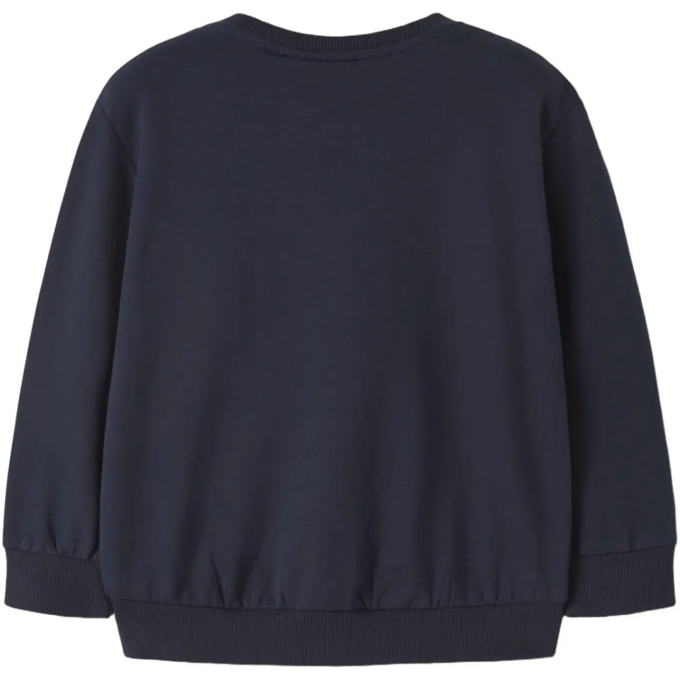 NAME IT MINI sweater met print - diep donkerblauw, foto 2