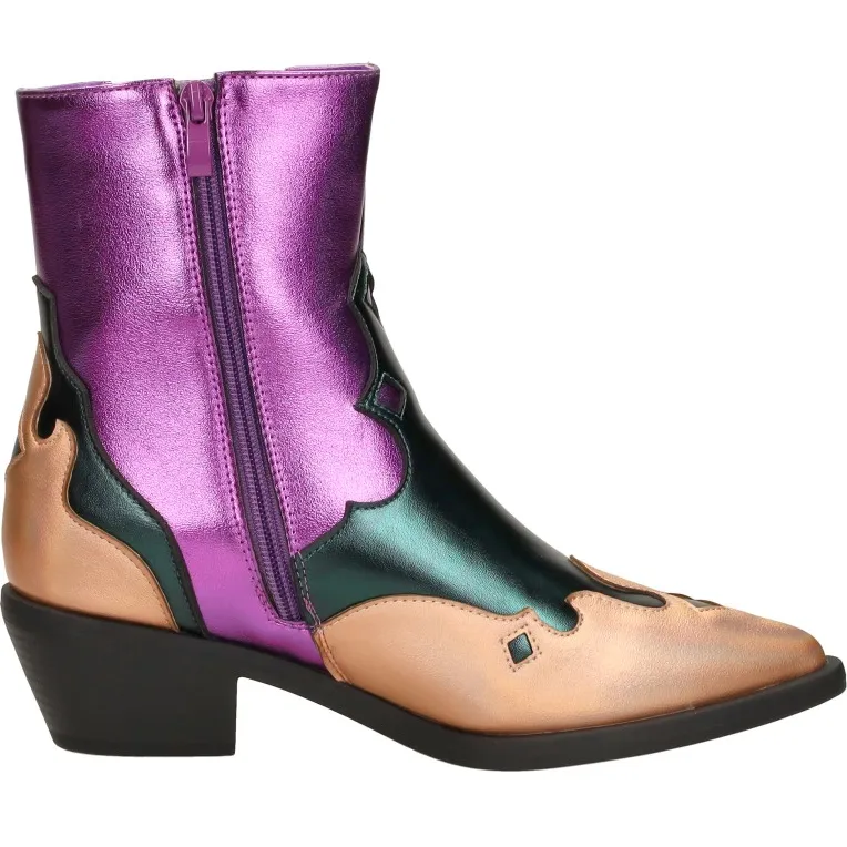 Sub55 Western Boots enkellaarzen rosé-goud