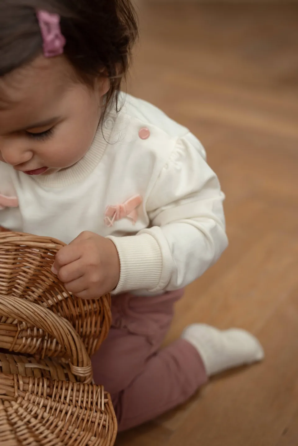 Dirkje baby joggingbroek roze, foto 5