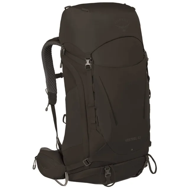 Osprey Kestrel 48 trekkingrugzak zwart