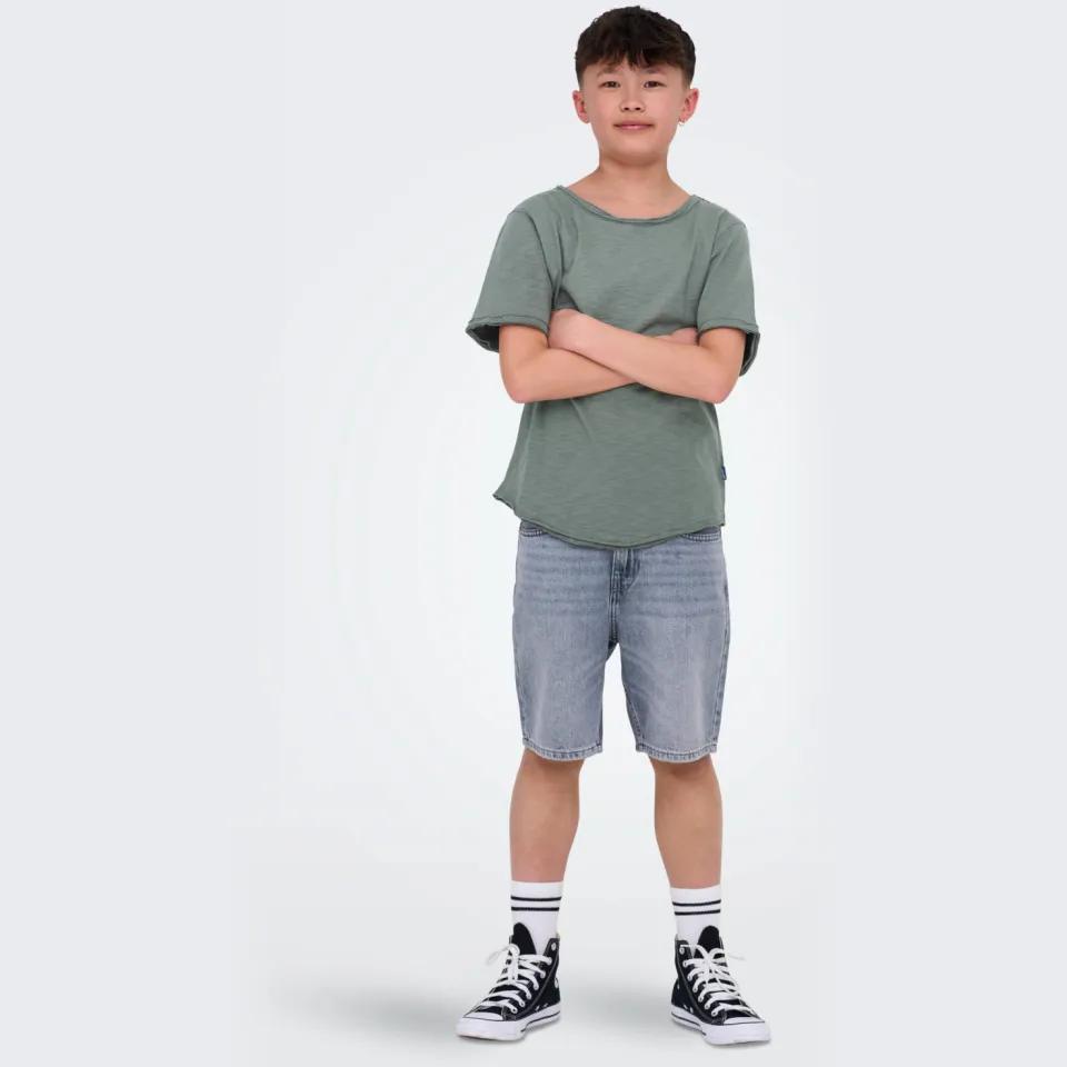 Only & Sons Junior T-shirt donkergrijs, foto 4