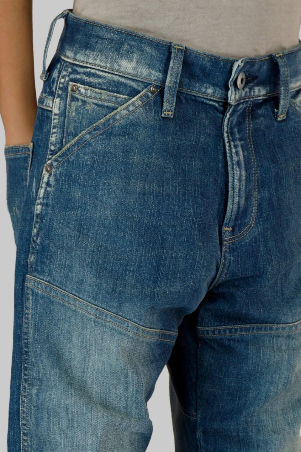 G-Star regular fit jeans dark blue denim, foto 8