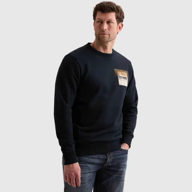 PME Legend regular fit sweater met print - salute