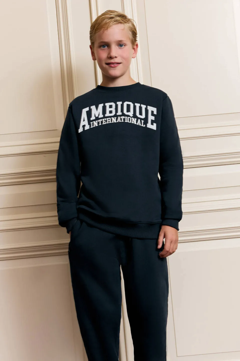 Ambique sweater marineblauw Marine blauw