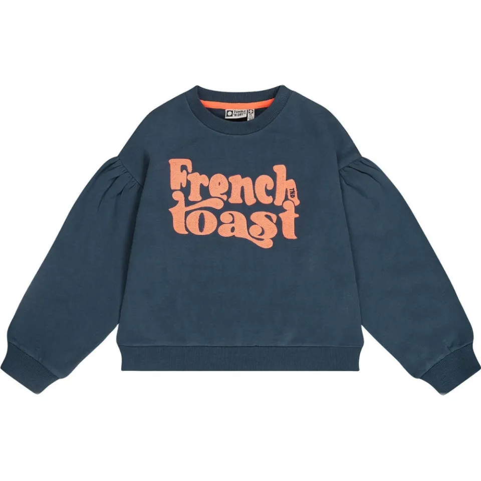 Tumble 'n Dry sweater met tekst - grijsblauw, foto 2