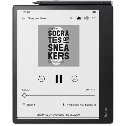 Kobo Elipsa 2E e-reader met stylus 2 zwart, foto 2
