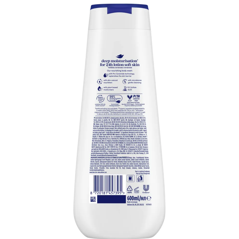 Dove Advanced Care Deeply Nourishing verzorgende douchegel, foto 7