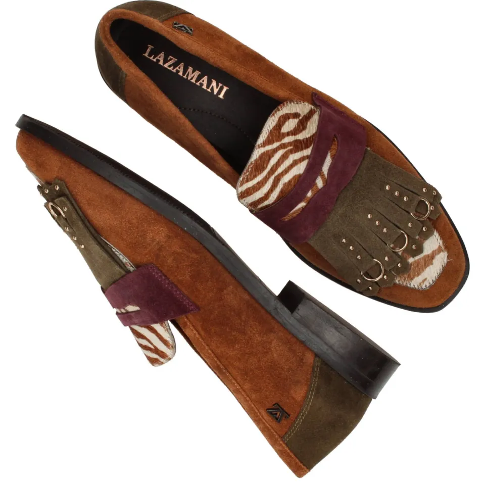 Lazamani Lola mocassins cognac, foto 7
