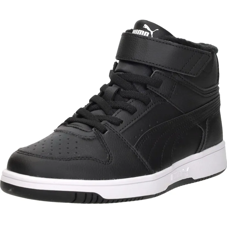 Puma Rebound Slam Mid winter hoge sneakers zwart, foto 4