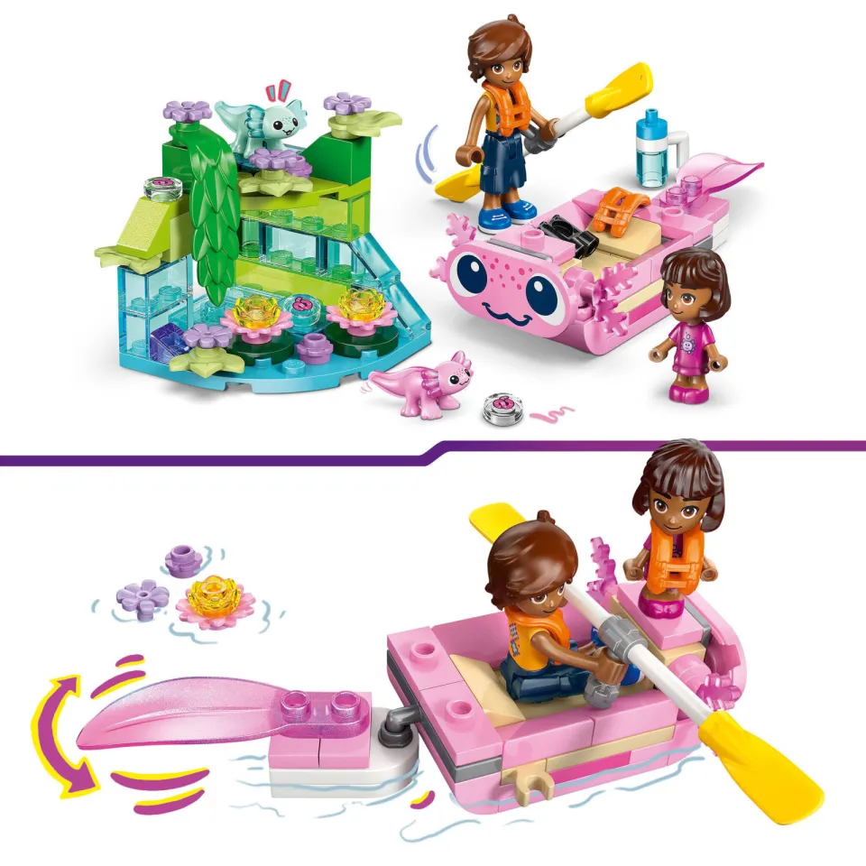 Lego Friends Axolotlavontuur Dieren Speelgoed voor Kinderen 42681, foto 5