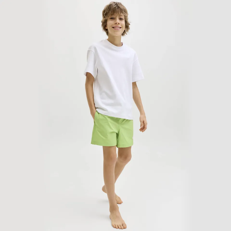 Jack & Jones JUNIOR zwemshort limegroen