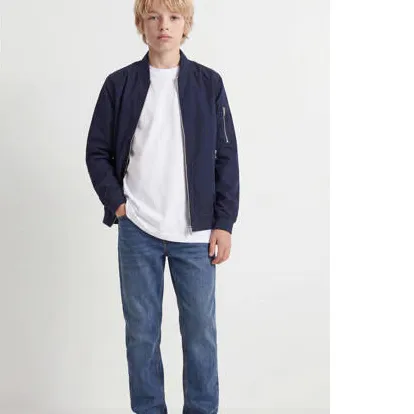 Jack & Jones JUNIOR loose fit jeans JJICHRIS JJCREW - blue denim, foto 2