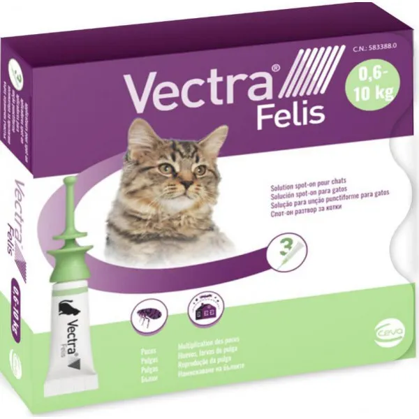 Vectra Felis spot-on anti vlooien kat
