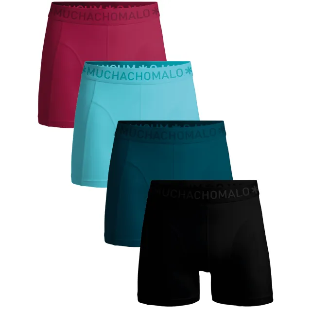 Muchachomalo Heren 4-pack Boxershorts Veelkleurig