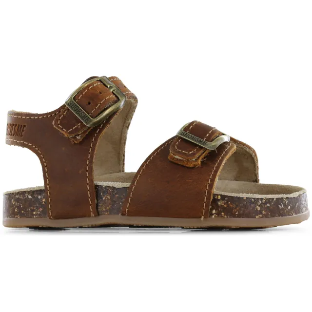 Shoesme leren sandalen - bruin