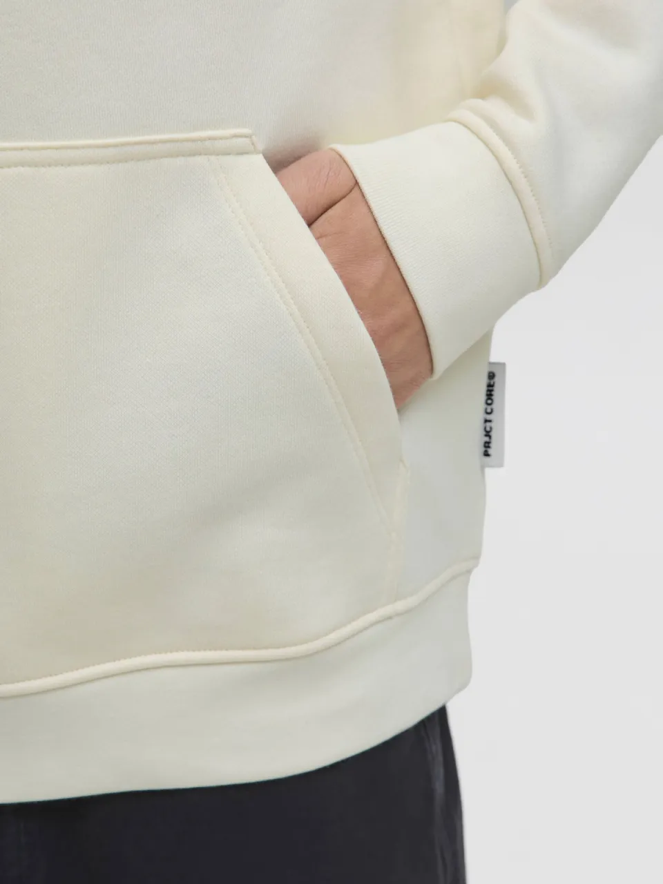 Jack & Jones JUNIOR hoodie ecru, foto 6
