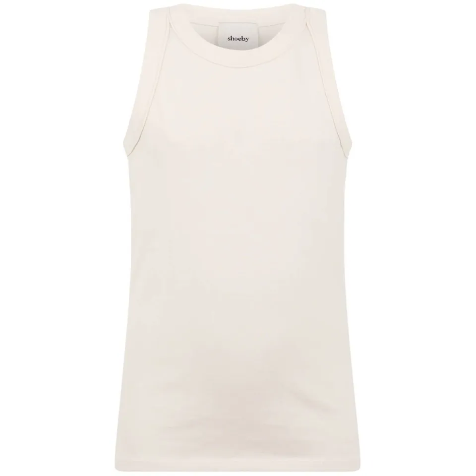 Shoeby mouwloze top beige, foto 2