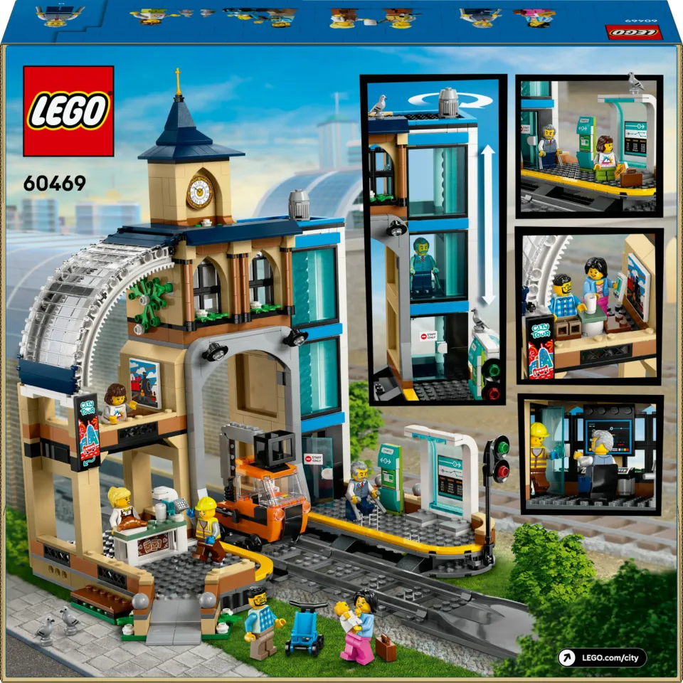 Lego City Centraal Station, Bouwspeelgoedset 60469, foto 3