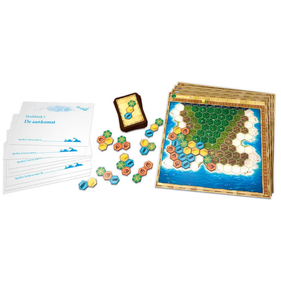 999 Games My Island bordspel, foto 2
