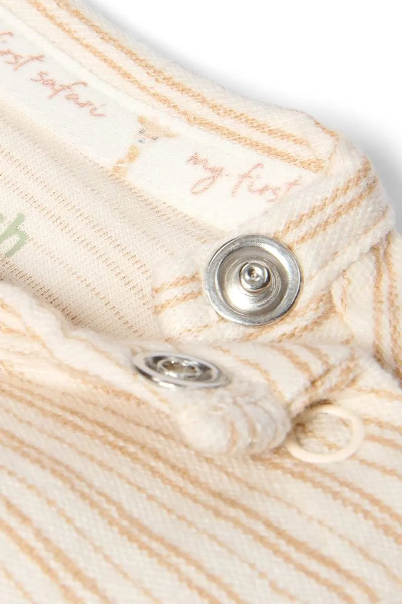 Little Dutch gestreepte longsleeve beige, foto 6