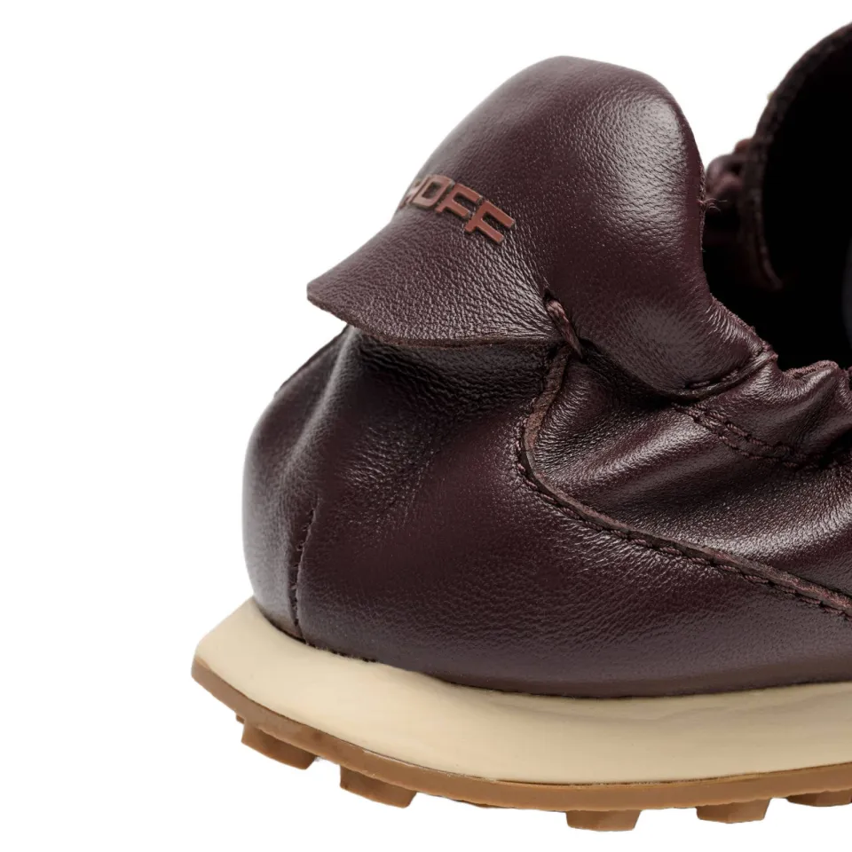 Hoff Bridge leren sneakers - donkerbruin, foto 3