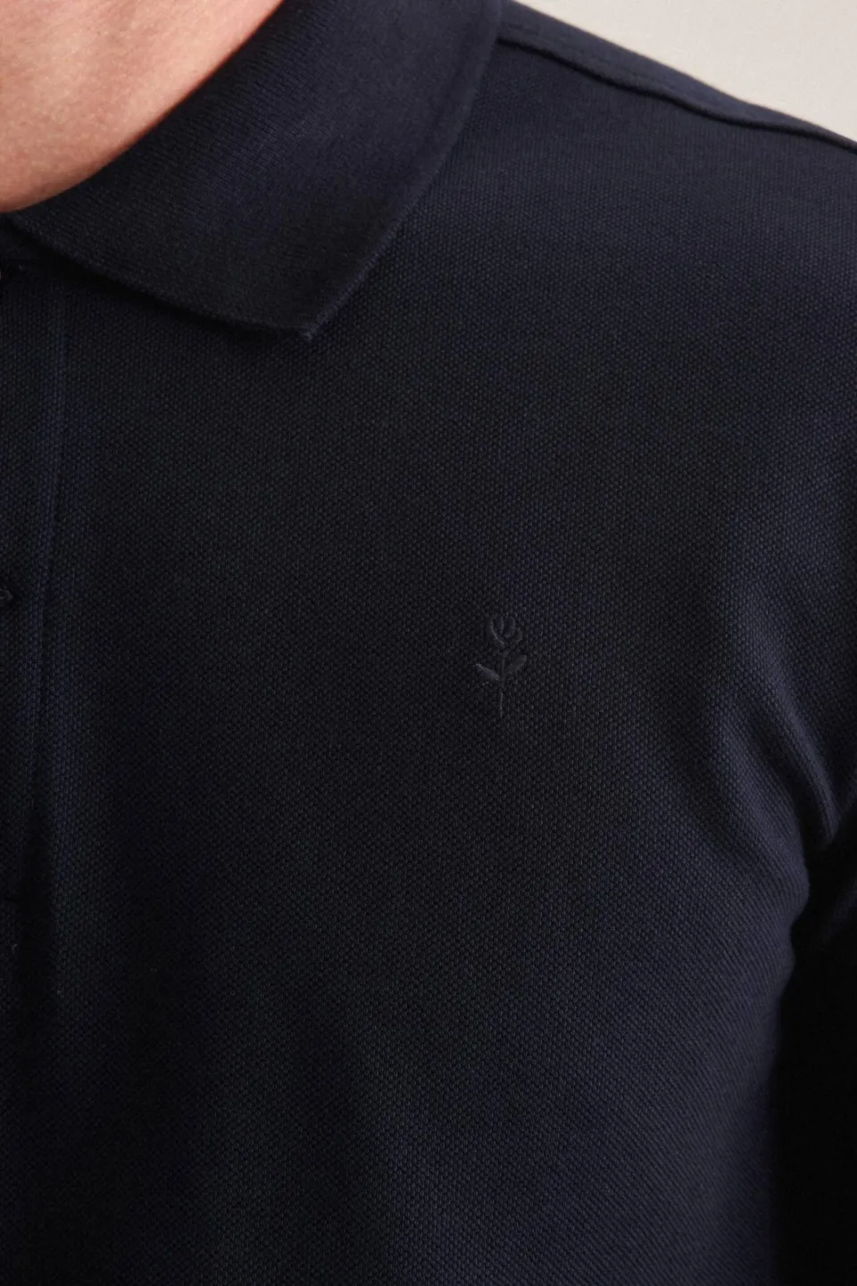 Seidensticker slim fit polo donkerblauw, foto 7