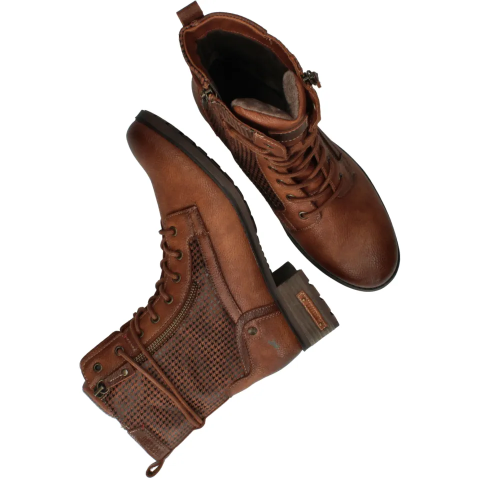 Mustang veterboots cognac, foto 7