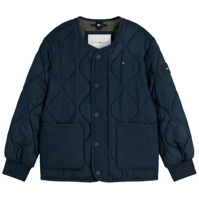 Tommy Hilfiger quilted tussenjas donkerblauw, foto 2