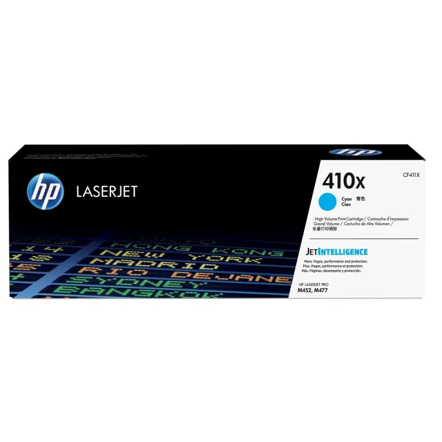 Hp 410X cyaan LaserJet tonercartridge