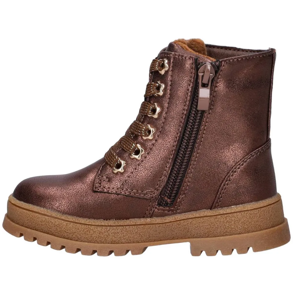 Nelson Kids enkelboots met profielzool - bruin, foto 5