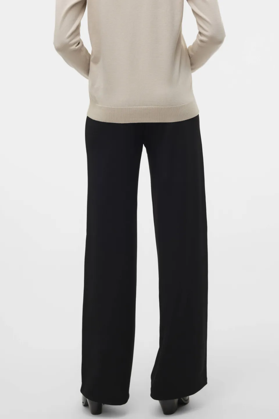 Vero Moda VMBERLIN wide leg broek zwart, foto 4