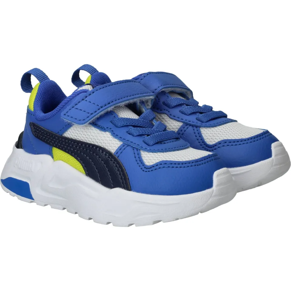 Puma Trinity 2 LT sneakers met klittenband blauw, foto 3