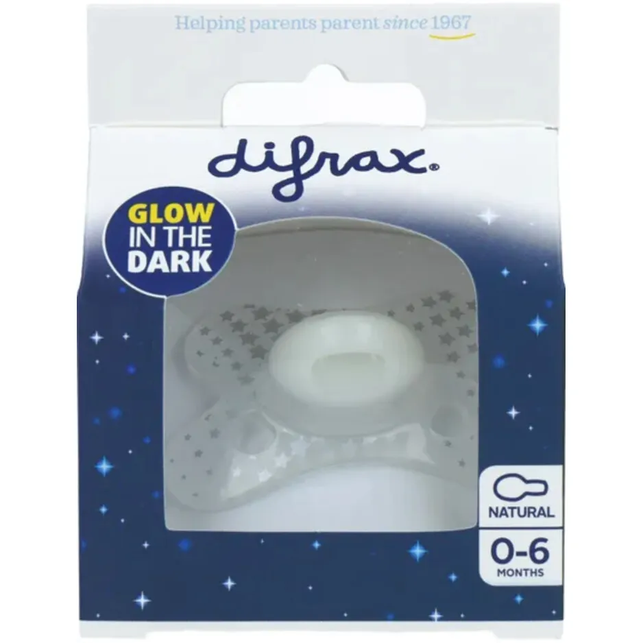 Difrax Natural fopspeen Sleepy Nina wit, foto 3