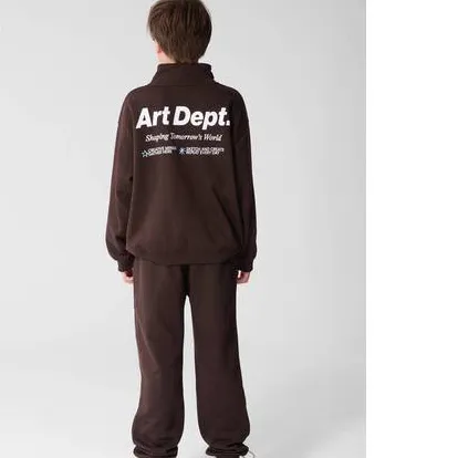 Shoeby sweater met backprint - donkerbruin, foto 4