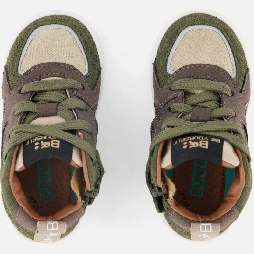 BunniesJR Moos Mellow sneaker groen, foto 4