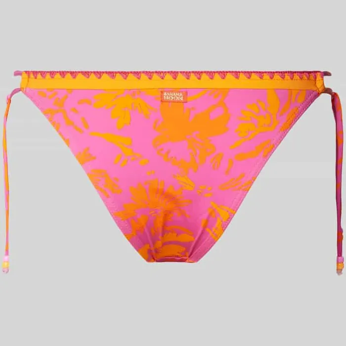 Banana Moon Bikinibroekje met vetersluiting felroze, foto 2