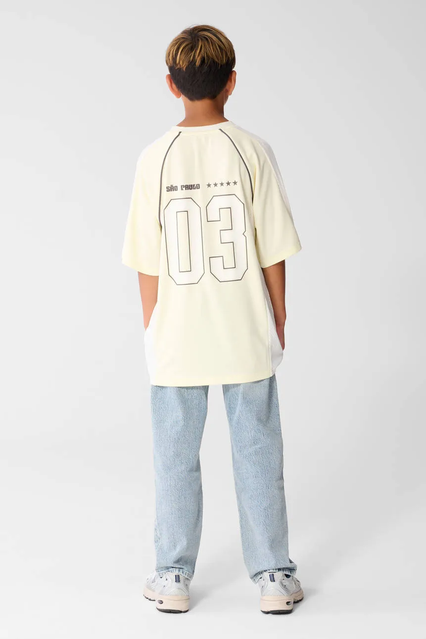 Shoeby T-shirt lichtgeel, foto 3
