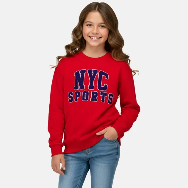 Cars sweater met tekst - rood/donkerblauw