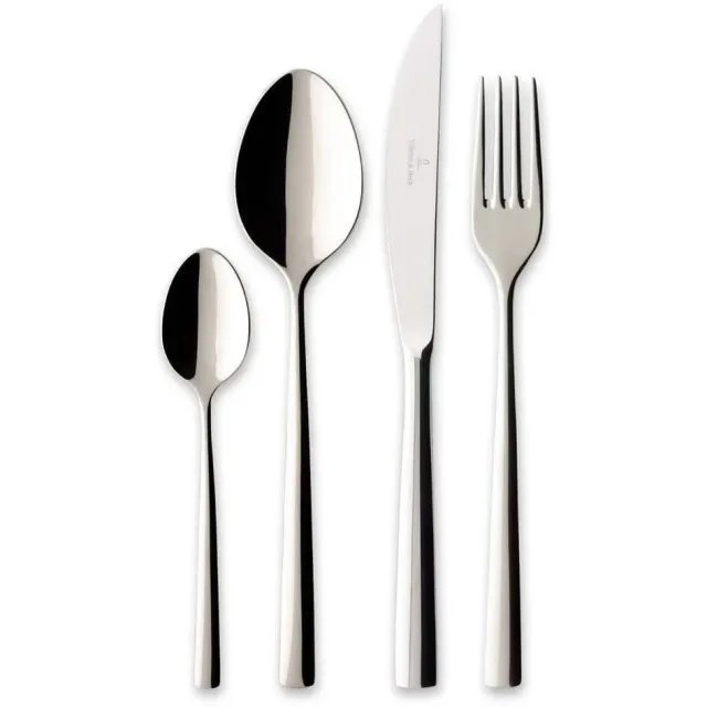 Villeroy & Boch Piemont bestekset 24-delig zilver