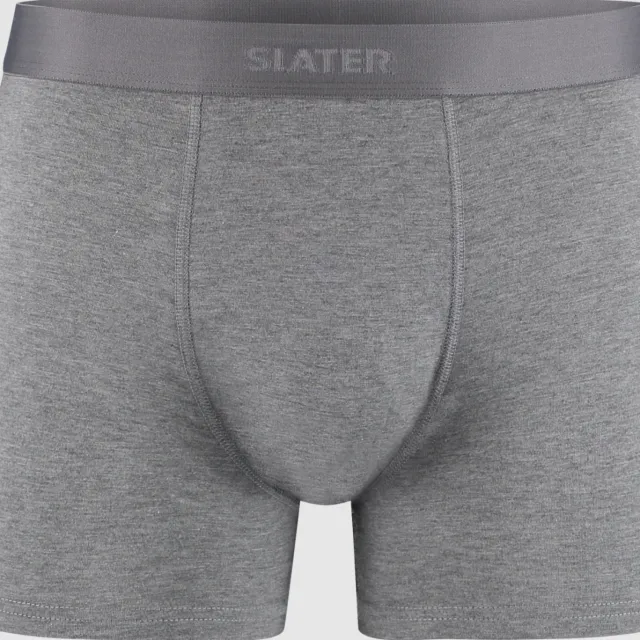 Slater Boxershorts Bamboo 2-pack Grey Melange